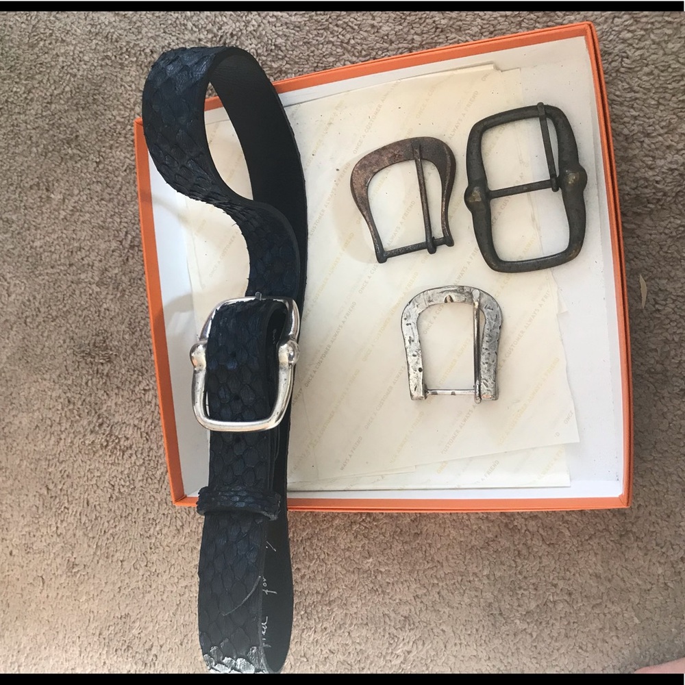 Belt and buckle